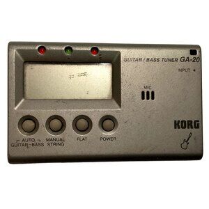 KORG GUITAR BASS TUNER GA-20 UNTESTED
